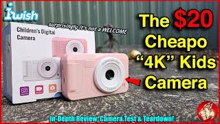 iWish: The $20 Camera from AliExpress claims to do 4K Video & 44MP Photos...