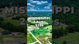 LAND for SALE in MISSISSIPPI • 2 Acres with Water & Power • LANDIO