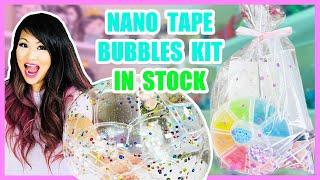 RESTOCK MY SLIME SHOP AND NANO TAPE BUBBLES KIT WITH ME!