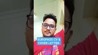 Europass CV & Cover Letter | #shorts #ytshorts #youtubeshorts #viralshorts #shanewaransari