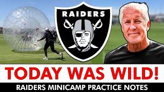 Raiders Minicamp Practice Was WILD Today + Juicy Raiders Rumors After Signing Germaine Pratt