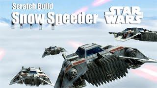 Snow Speeder Scratch Build