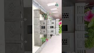 Amezing technique bulb DIY miniature house ll  ll #niroyadavartcraft  #house #diy #shots #miniature