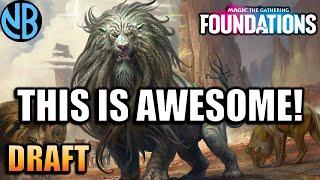 Drafting the PERFECT Cats Deck in MTG Foundations!