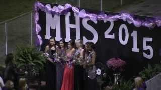 Milan Homecoming Court 16OCT15
