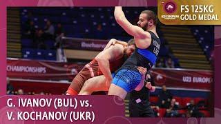 Gold Medal • FS 125Kg • Georgi Lyubomirov IVANOV (BUL) vs. Volodymyr KOCHANOV (UKR)