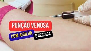 PUNÇÃO COM AGULHA E SERINGA