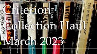 Criterion Collection Flash Sale Unboxing and Haul / March 2023