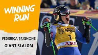 Federica Brignone in a league of her own once again! | FIS Alpine World Cup 24-25