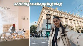 Come Shop With Me: Selfridges London + a new COOKIE DOUGH restaurant ️