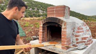 How to Make a Simple And Beautiful Pizza Oven / Building a Wooden House