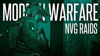 COD Modern Warfare's Night-Vision House Raid Missions (4K60FPS)