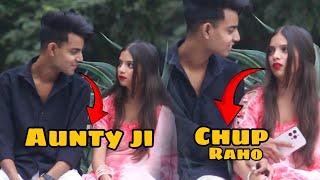 Nitisha ko bola Aunty !! Prank gone funny  !! Abid 09