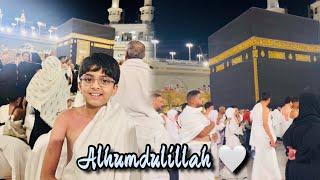 Alhumdulillah our UMRAH JOURNEY in MAKKAH| umrah vlog