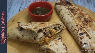 Diet Series | Chicken Tikka Multigrain Roti Roll |Rabia's Cuisine