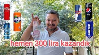 alüminyum toplayıp 300 lira kazandık. #ekgelir #hurdatoplama #doğa #scrap #degerlielementavcisi