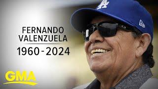 Former LA Dodgers pitcher Fernando Valenzuela dies at 63