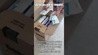 Unboxing de los pañales Dodot de la ganadora María- Muestras Gratis 