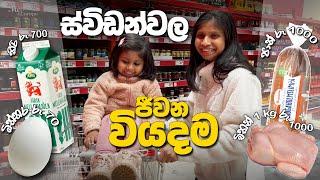 Cost of living in Sweden and prices of essential goods ස්විඩන් වල අත්‍යාවශ්‍ය භාන්ඩ වල මිලගනන්