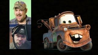 Animated Voice Comparison- Mater (Cars)