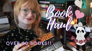 First Book Haul of 2024! Over 20 Books! ~ Fantasy, Horror, Classics & More