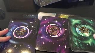 Astrology Reading Cards-Oracle Cards-Close Up Review & All The Ways I Use Them!