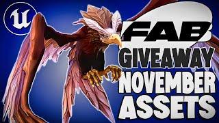 Fab November 2024 Free Assets Giveaway