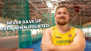 Shot-put athlete Andrius Skuja: Unconditional support is the key to success