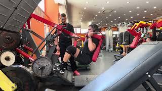 Davide Salvatore - Super Pendulum Squat Panatta Machine - I Top Set - 40kg / a lato