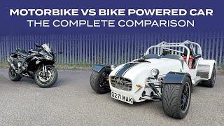 Motorbike Vs Hayabusa Powered Car - The Full Comparison