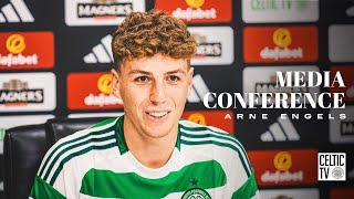 Media Conference | Arne Engels sat down with the media for the first time since signing as a Celt!