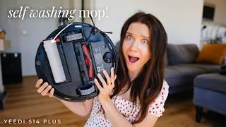 Yeedi S14 Plus Robot Vacuum Review: The Self-Washing Mop I've Been Waiting For + DISCOUNT CODE!
