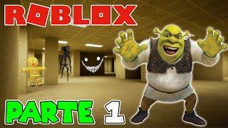 ¡SHREK EN LOS BACKROOMS DE ROBLOX! | PARTE #1 | BACKROOMS DE SHREK