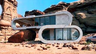 Incredible Houses Built into Rocks - TOP 11