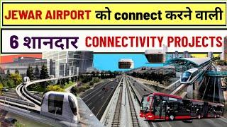 Jewar airport 6 new connectivity projects || Noida Top 6 mega projects @the_pop_up