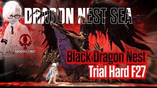 Dragon Nest SEA | Black Dragon Nest Trial Hard F27 - Moonlord POV