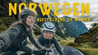 BIKEPACKING im WINTER durch Norwegen ️ | Mit @_Rijke - Entspannter Tourstart ‍️