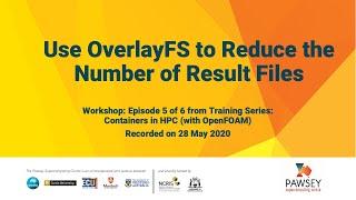 Use OverlayFS to Reduce the Number of Result Files