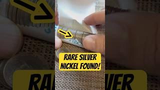 Rare Silver War Time Nickel Found At Bank! #coin #silver