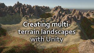 Procedural Terrain Generation using multiple Terrain Types Devlog #1