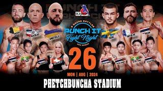 Punch it Fight Night #26 at Phetchbuncha Samui Stadium made in Thailand