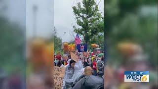Nationwide “No Kings” protest takes place in Downtown Wilmington
