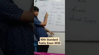 10th Standard Public Exam 2025 - Time Table | Practical Exam | Results #10th #publicexam #timetable