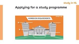 Applying for a study programme | Study in NL