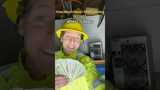 Total Profit Mining Bitcoin for 1.5 Years 