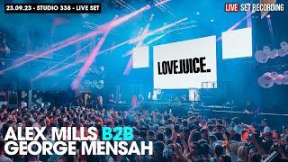 George Mensah b2b Alex Mix - Full DJ Set - Live at LoveJuice Studio 338 London 