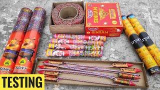 Testing new Diwali firecrackers 2019 ||CY