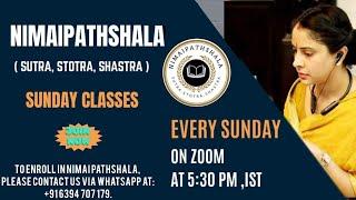 Srimad Bhagwadgeeta class , SUNDAY BATCH (24th November 2024 )#nimaipathshala #vrindavan