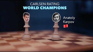 Magnus Carlsen ranks Anatoly Karpov