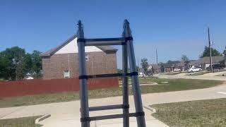 Telescoping Ladder A Frame 14 4FT Multi Purpose Extension Ladder Review